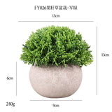 DS  Artificial Plants Potted Greenery Green Grass Plastic Faux Topiary Shrubs for Bathroom Home Kitchen Office Farmhouse Decor Julia M LifeStyles
