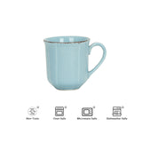Cheap Blue Color Glazed Stoneware Dinner Set Tableware Ceramic Tableware 56pcs Ceramic Dinnerware Sets Julia M LifeStyles