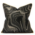 New Style Cushion Cover 50x50 Art Design Black Pillowcase Modern Black Luxury Pillow Covers 18x18 20x20 Inches Julia M LifeStyles