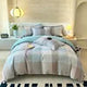 Luxury 100% Cotton Microfiber Twill Bedding Set - Four-Piece Duvet Cover&Sheet Set