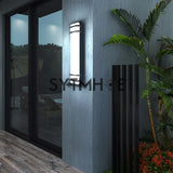2pcs Front Door Led Exterior Wall Lights SCR Dimmable Residential Commercial Entrance IP65 24 Inch Outdoor Wall Light Mount