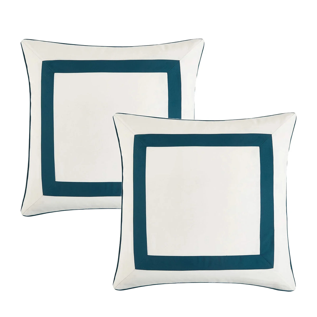 Barcelona Blue Botanical 8-Piece Comforter Set, King
