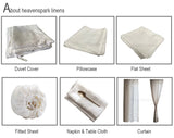Washed Linen Duvet Cover Set with Pillowcases