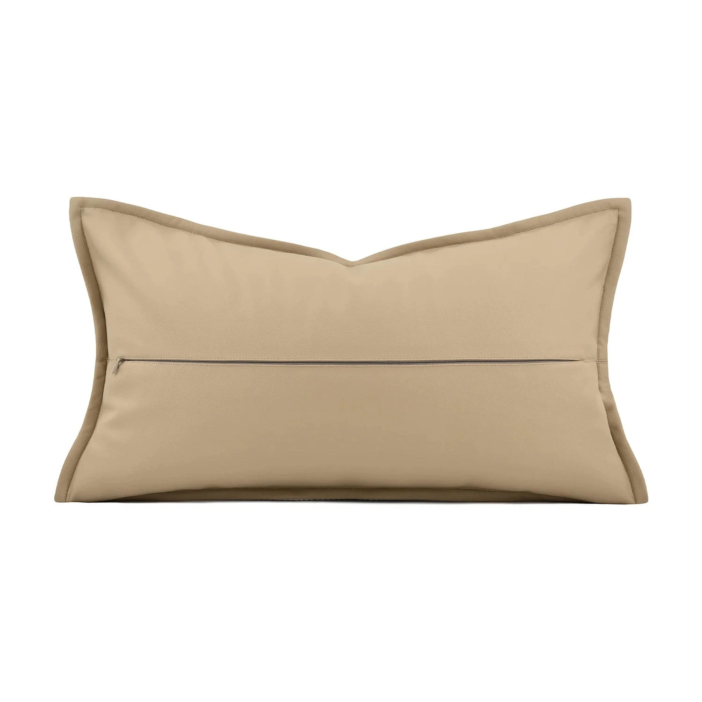 Echo Modern Leather Pillow Cases Cushion Cover for Townhouse and Model Home Sofa Decorative  Pillows Cushions Julia M LifeStyles
