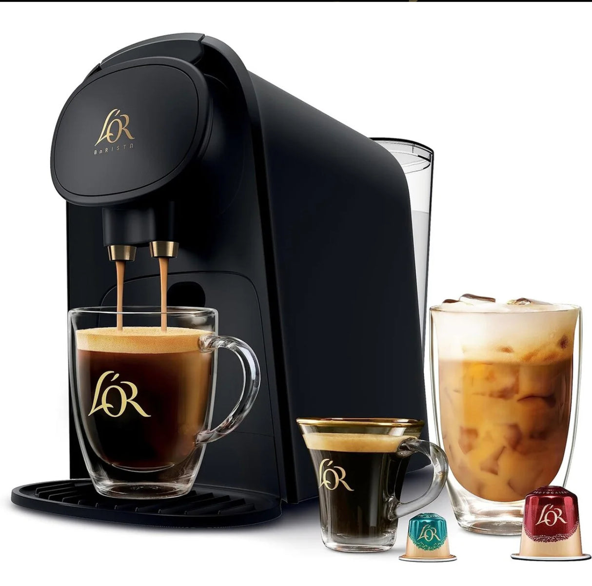 Barista System Luxury Coffee and Espresso Machine Duo