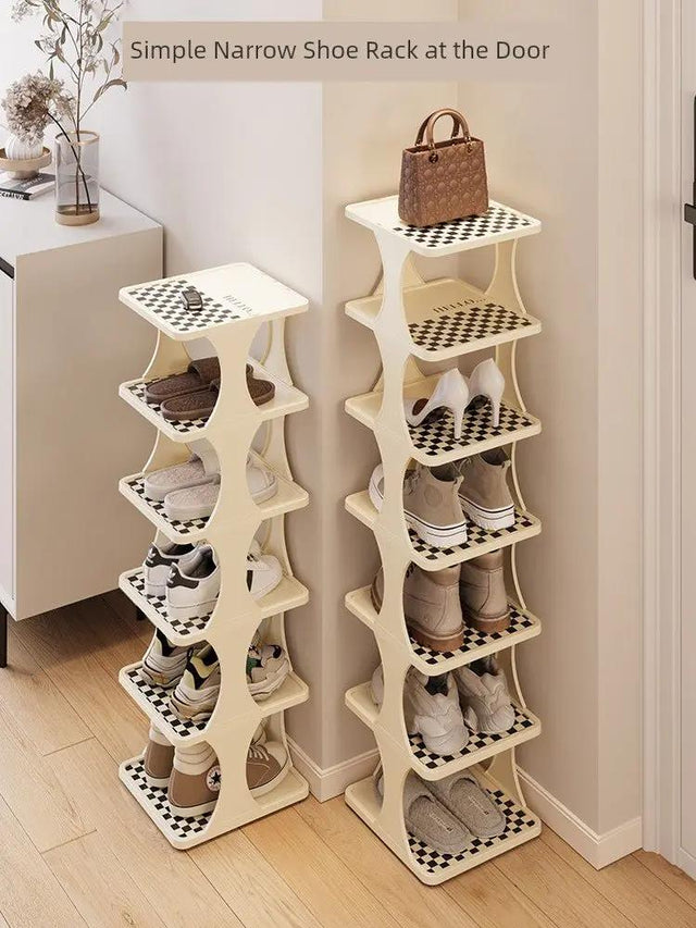 Indoor Small Narrow Gap Entrance Dormitory Good-looking Shoe Rack - Julia M LifeStyles