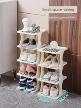Indoor Small Narrow Gap Entrance Dormitory Good-looking Shoe Rack - Julia M LifeStyles