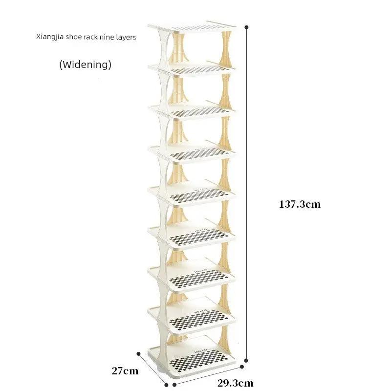 Indoor Small Narrow Gap Entrance Dormitory Good-looking Shoe Rack - Julia M LifeStyles
