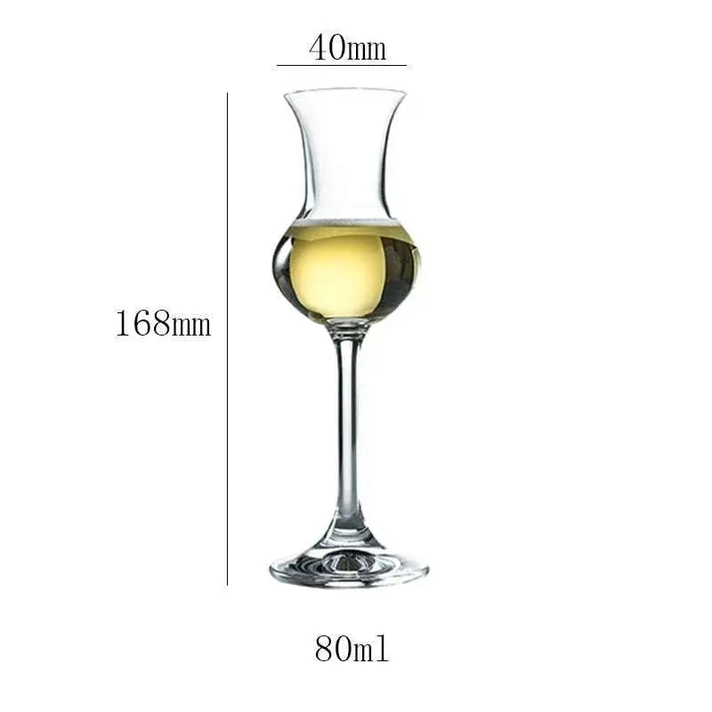 Italian Tulip Crystal Whisky Glass - Julia M LifeStyles