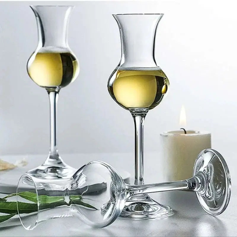 Italian Tulip Crystal Whisky Glass - Julia M LifeStyles