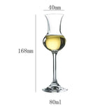 Italian Tulip Crystal Whisky Glass - Julia M LifeStyles