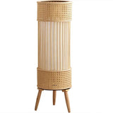 "Japanese Bamboo Vine Weave Floor Lamp & Candle Holder" - Julia M LifeStyles