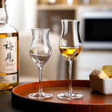 Japanese Crystal Harp Stripe Whisky Goblet - Julia M LifeStyles