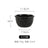 Japanese Style Retro Black White Spotted Ceramic Tableware Set - Julia M LifeStyles