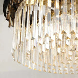 Julia M Black Light Round Crystal Ceiling Chandelier - Julia M LifeStyles