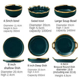 Julia M Home & Kitchen 18 pc Ceramic Tableware Set - Julia M LifeStyles