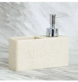 Kitchen Essentials Soap Dispenser and Sponge Storage Set - Julia M LifeStyles