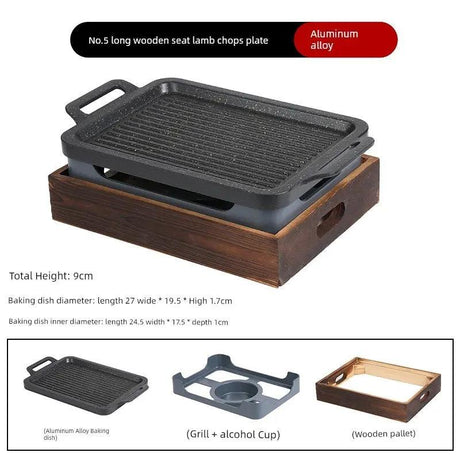 Korean Style Charcoal Insulated Barbecue Grill for 2-3 People - Julia M LifeStyles