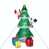 LED Christmas Inflatable Decoration Christmas Inflatable Decoration Toy With LED Lights Julia M Home & Kitchen   