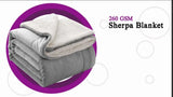 Winter Bliss Sherpa Fleece Blanket - Julia M LifeStyles