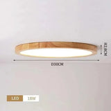 Led Wood Ceiling Lamp - Julia M LifeStyles