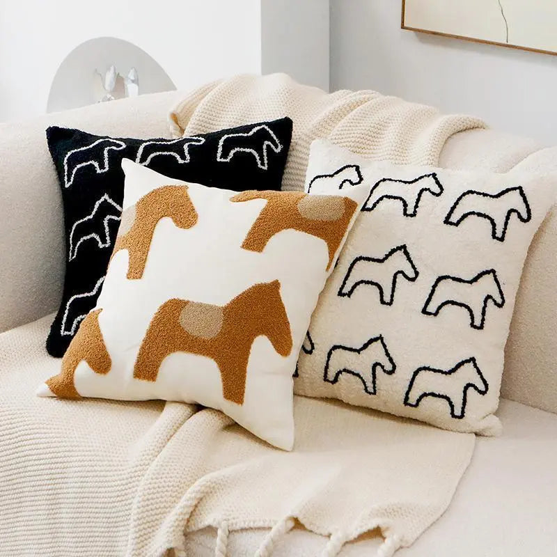 Light Luxury Sofa And Bed Cushions Cute Children Pillow Cover Julia M Home & Kitchen