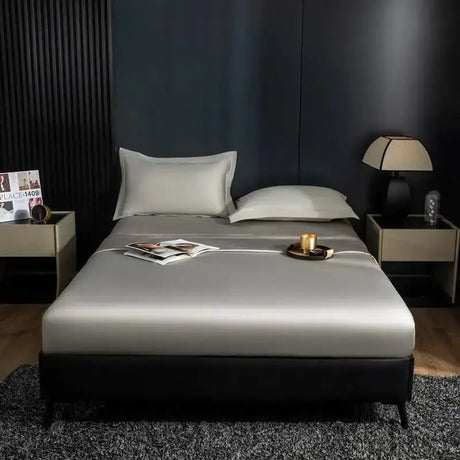 Long-staple Cotton Premium Fitted Sheet 12"pocket, 1000TC Super Soft Breathable Durable Luxurious Natural Soft - Julia M LifeStyles