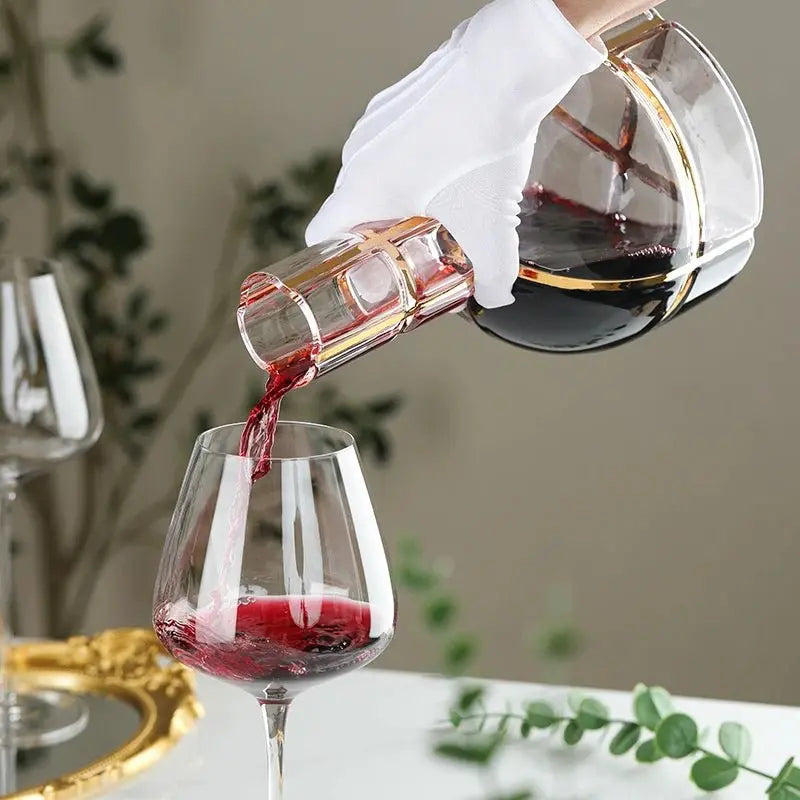 Lovesick Elegance Lead-Free Crystal Red Wine Decanter - Julia M LifeStyles
