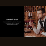 Lovesick Elegance Lead-Free Crystal Red Wine Decanter - Julia M LifeStyles