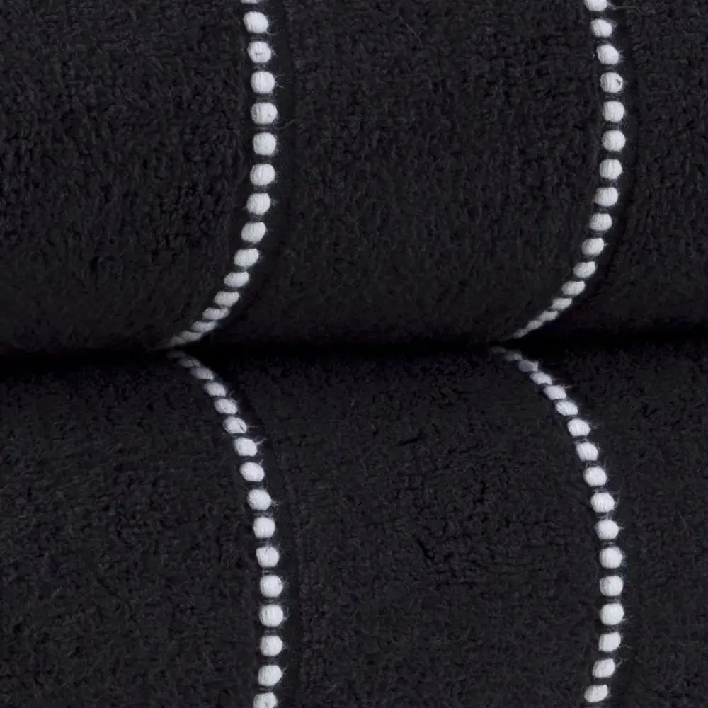 Luxurious Black Cotton Bath Sheet Set - Soft, Quick Dry, and Absorbent - Julia M LifeStyles