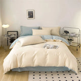 Luxurious Egyptian Cotton Bedding Set - Complete Four Piece Set in Grey - Julia M LifeStyles
