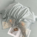 Egyptian cotton Floral embroidery | King Queen - Julia M LifeStyles