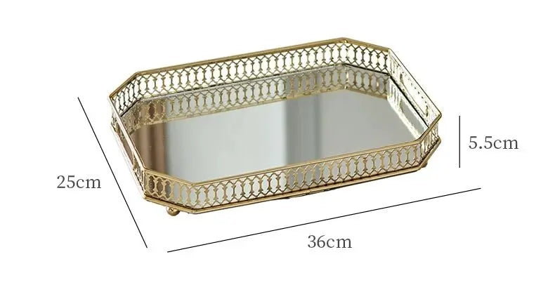 Luxurious Golden Alloy Tissue Box for Modern Living Spaces - Julia M LifeStyles