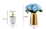 Luxurious Golden Alloy Tissue Box for Modern Living Spaces - Julia M LifeStyles