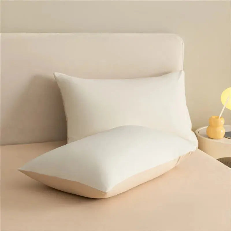 Reversible Brushed Cotton Duvet Cover Set with Pillowcases in Multiple Sizes - Julia M LifeStyles