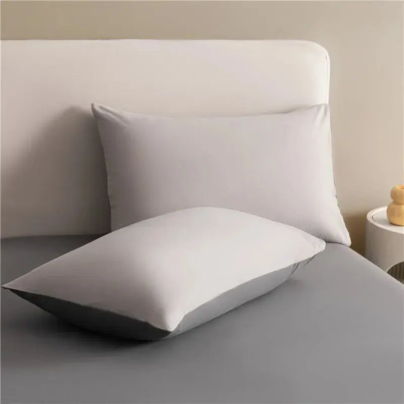 Reversible Brushed Cotton Duvet Cover Set with Pillowcases in Multiple Sizes - Julia M LifeStyles