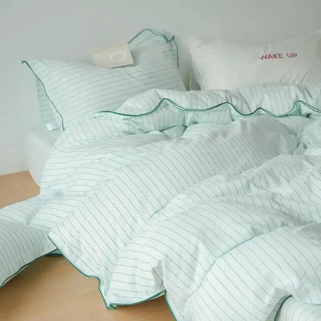 Luxury 100% Cotton Duvet Cover Set with Soft Texture & Pillowcases - Julia M LifeStyles