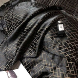 Luxury Black Gold Egyptian Cotton Jacquard Bedding Set - Ultimate Comfort & Style - Julia M LifeStyles