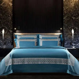 Luxury Elegance 1400 TC Cotton Embroidered Bedding Set - Julia M LifeStyles