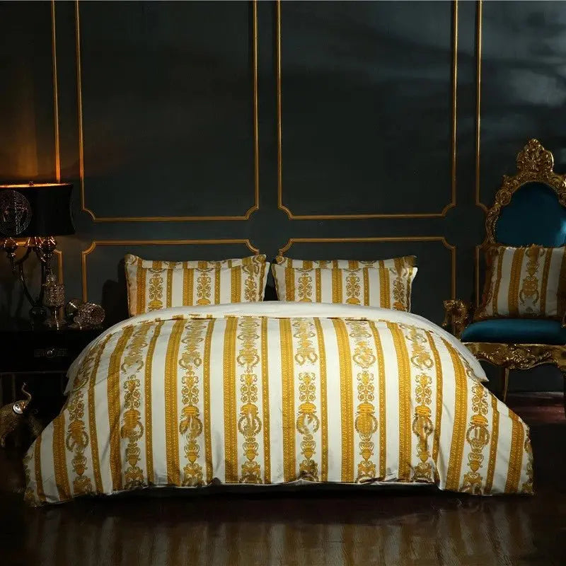 Luxury European Winter Fleece Bedding Set - 4/6pcs - Julia M LifeStyles