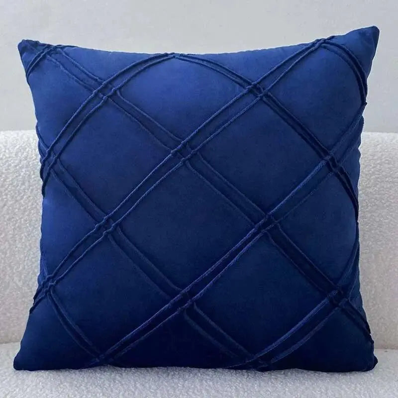 Luxury Golden Plush Fur Cushion Cover - Julia M LifeStyles