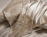 Luxury Pure Cotton Lace Bedding Set - Four-Piece European Style - Julia M LifeStyles