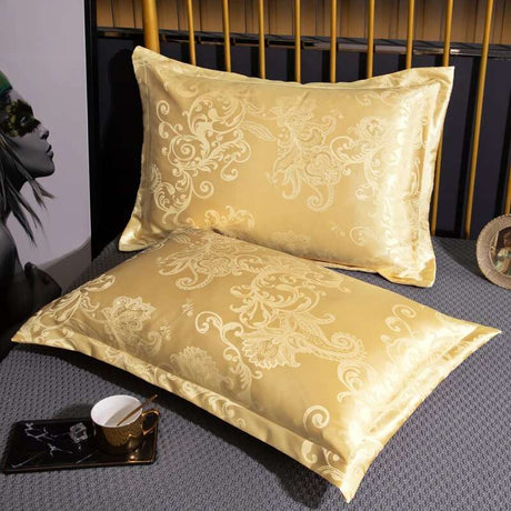 Luxury Satin Jacquard Pillowcase Luxury Satin Jacquard Pillowcase 1005004304733833-1-48x120cm 1pcs pillowcase cover 32