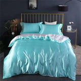 Luxury Silk Bedding Set Luxury Silk Bedding Set 1005004687722738-1-US Queen size 4 pcs 114
