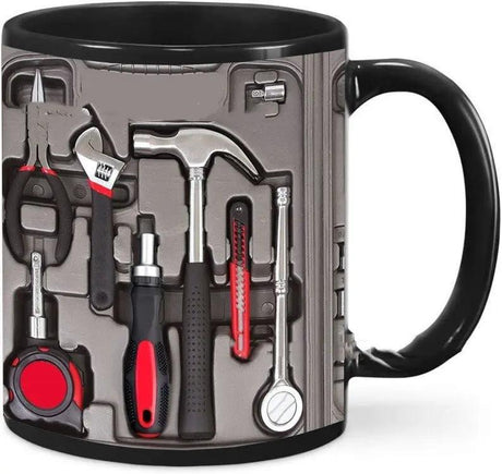 Mechanic Toolbox Ceramic Mug Household - Julia M LifeStyles