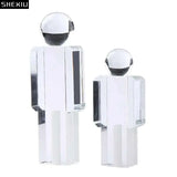 Minimalist Crystal Figure Sculpture - Julia M LifeStyles