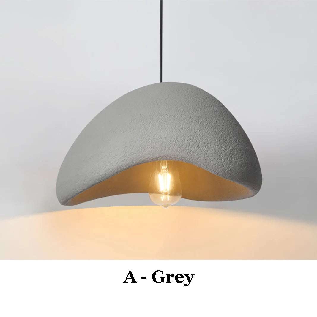 Minimalist E27 Pendant Light Living Room Pendant Lights Julia M Home & Kitchen Model A Grey D30 x H150cm Cold White