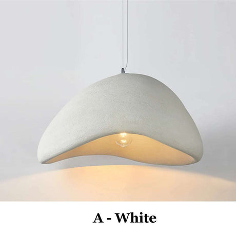 Minimalist E27 Pendant Light: Modern Wabi-Sabi Chandelier Minimalist E27 Pendant Light: Modern Wabi-Sabi Chandelier 1005006008323718-Model A White-D30 x H150cm-Cold White living room pendant 103
