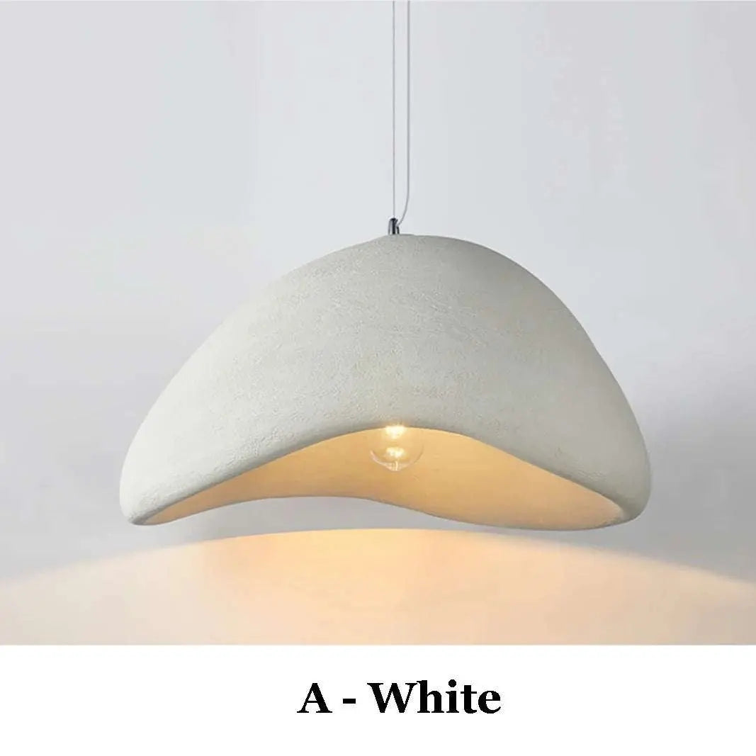 Minimalist E27 Pendant Light: Modern Wabi-Sabi Chandelier - Julia M LifeStyles