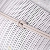 Minimalist Gray Patchwork Waist Pillow - Julia M LifeStyles